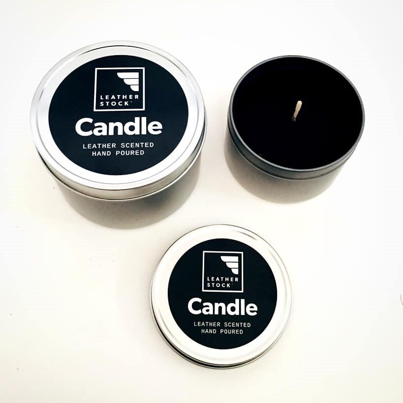 Leather Scented Candles by LeatherStock Leather64TEN Chicago