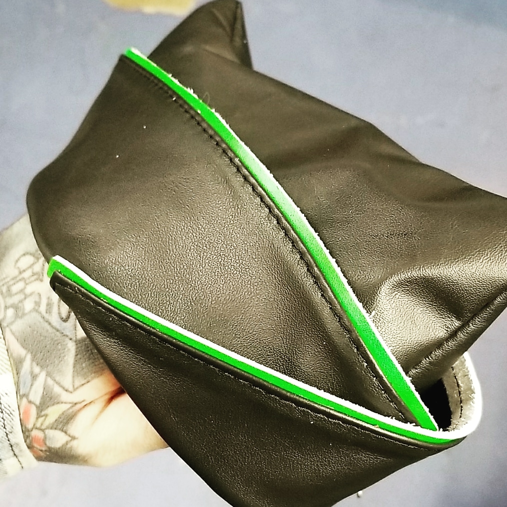 Leather Garrison Cap, often called a 