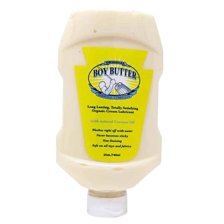 Boy Butter Original Cream Lubricant XL Squeeze 25oz