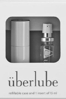 Überlube Luxury Silicone Lubricant Uberlube case