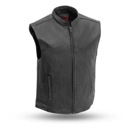 Club House Leather Vest front