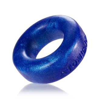Cock-T blueballs metallic blue cock ring by Oxballs