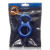 MEATBALLS Pure Silicone Chastity Ball Stretcher with Cock Head Lock Ring by Oxballs Blueballs