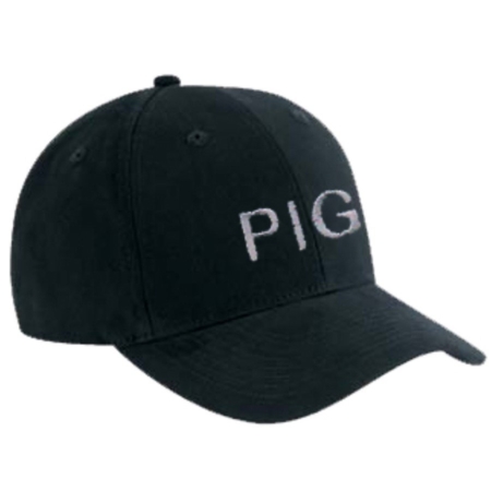 pig baseball hat