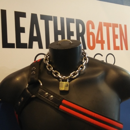 Polished Stainless Steel Chain Collar