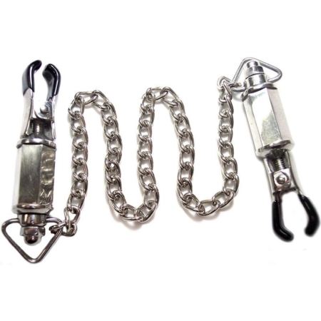 Rouge Stainless Steel Weighted Adjustable Nipple Clamps