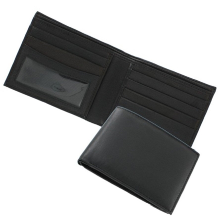 Black Buffalo Leather Wallet