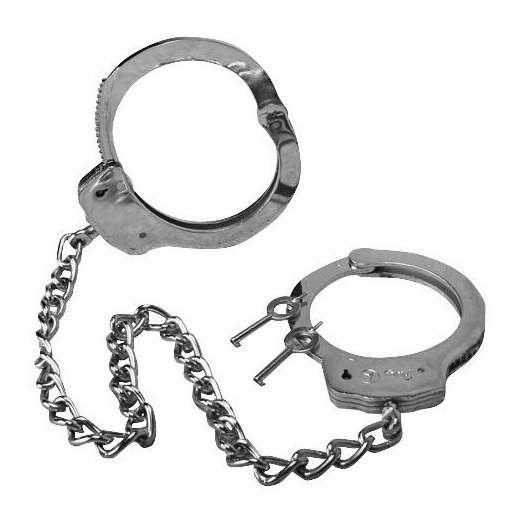Professional Grade Metal Police Ankle Cuffs – Leather64TEN