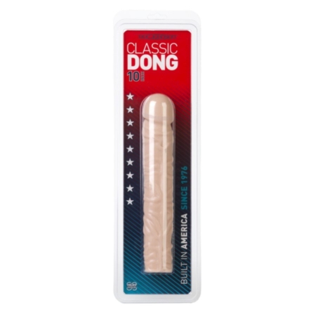 10 Inch Classic Dong by Doc Johnson - packaged
