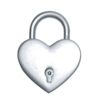 Chrome Heart Lock