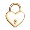 Gold Heart Lock