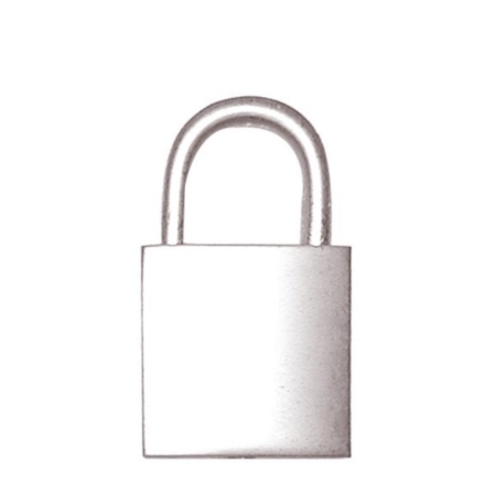 Padlock 20mm Chrome Polished