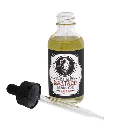 Leather Scented Beard Oil by The Hairy Bastard Leather64TEN