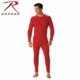 Red Cotton Union Suit