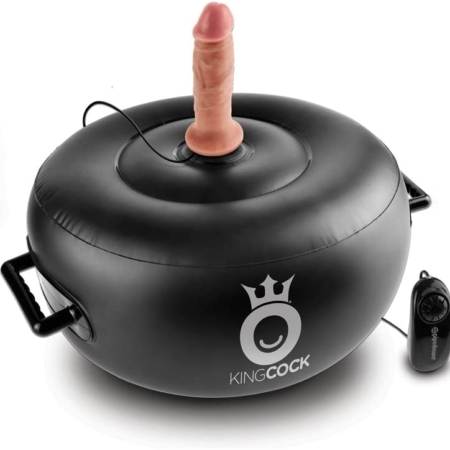 King Cock Vibrating Inflatable Hot Seat