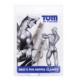 Tom Of Finland Bro's Pin Stainless Steel Nipple Clamps in pkg