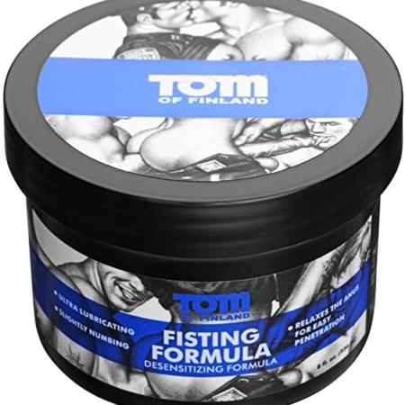 Tom Of Finland Fisting Formula Desensitizing Cream 8 Ounce top view