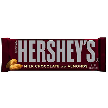 HERSHEY'S Milk Chocolate Bar 1.55 oz