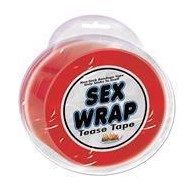 Hott Products Sex Wrap Tease Tape - Red