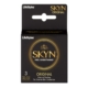 Lifestyles SKYN Lubricated Non-Latex Condoms box of 3