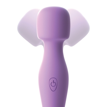 Fantasy For Her Silicone Body Massage Her Rechargeable Waterproof Purple 6.25 Inch in motion
