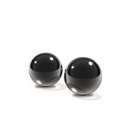 Fetish Fantasy Series Limited Edition Glass Ben-Wa Ball Black Medium 1.25 Inch