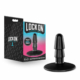 LOCK ON Adapter with Suction Cup Black