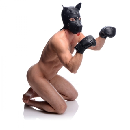 Strict Leather Puppy Hood with Bendable Ears 5