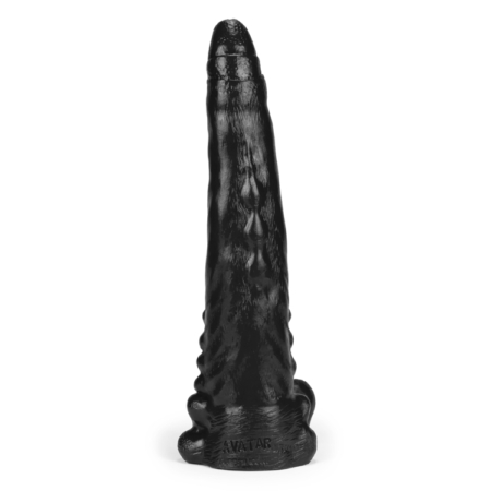AVATAR Pure Platinum Cure Silicone Dildos by OXBALLS Black