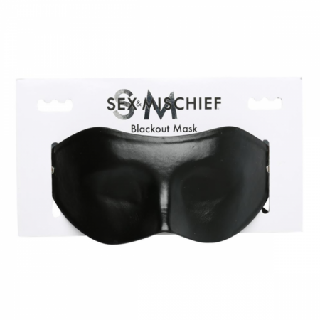 Sex & Mischief Blackout Mask by Sportsheets