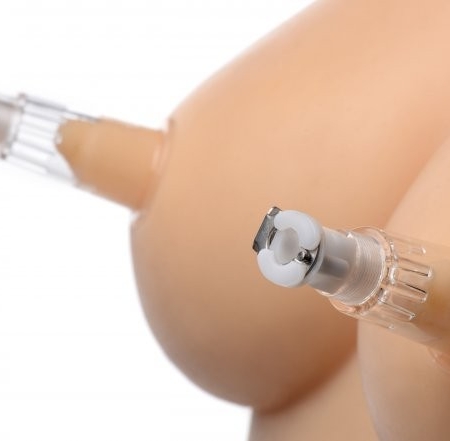 Master Series Clit and Nipple Pump with Red Hose 004