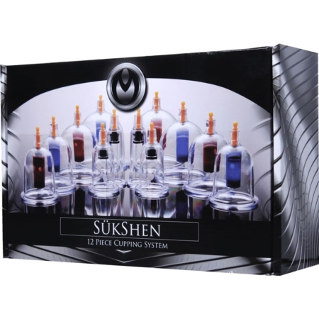 Master Series SUKSHEN 12 Piece Cupping System in box