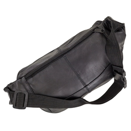 Deerskin Leather Biker Bags Fanny Pack