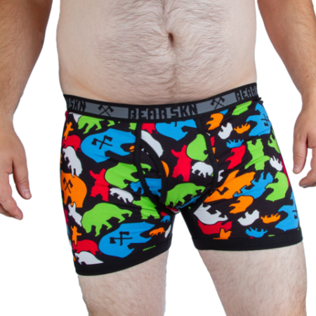 Bear Skn Oops All Berries Camo Boxer Brief