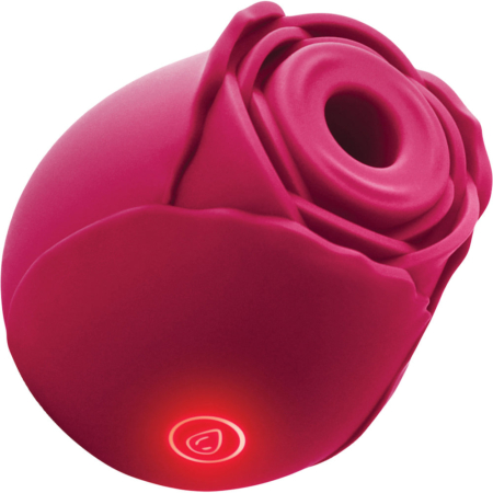 Inya The Rose Silicone Rechargeable Clitoral Stimulator Dark Pink