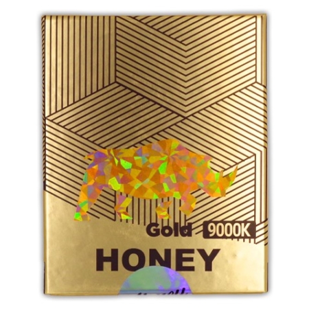 Rhino Gold 9000K Honey Sachet in box
