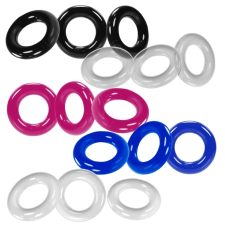willy rings 3 pack cockring oxballs all colors