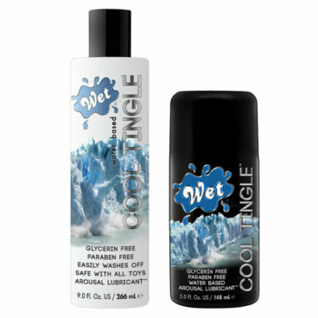 Wet Cool Tingle Water Based Lubricant