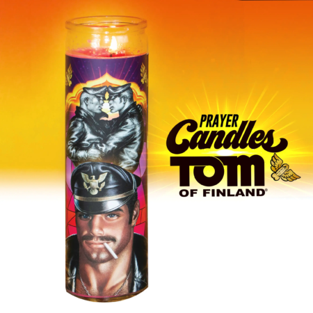 Tom of Finland Leather Daddy Prayer Candle 001