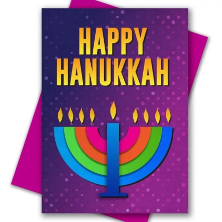 Happy Gay Hanukkah Card 001
