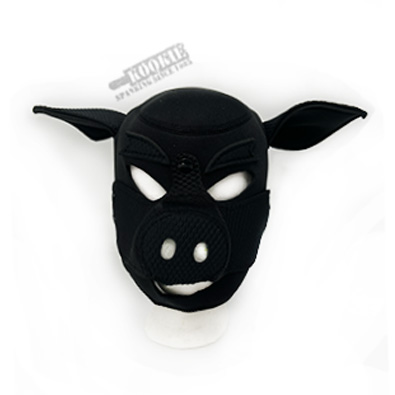 Neoprene Pig Hood Black 001