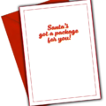 Tom of Finland SEXY SANTA Christmas Card 002